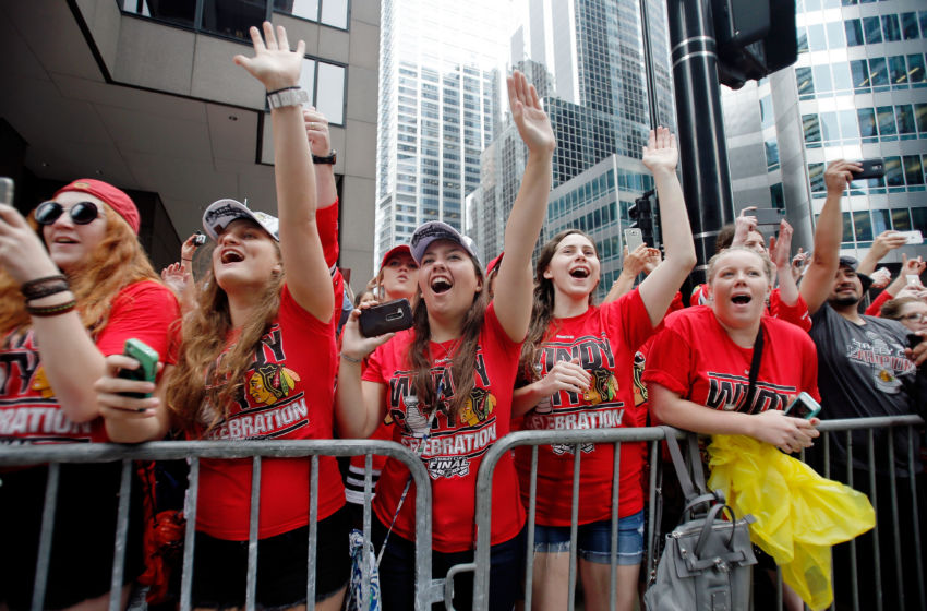 NHL: Chicago Blackhawks-Victory Celebration