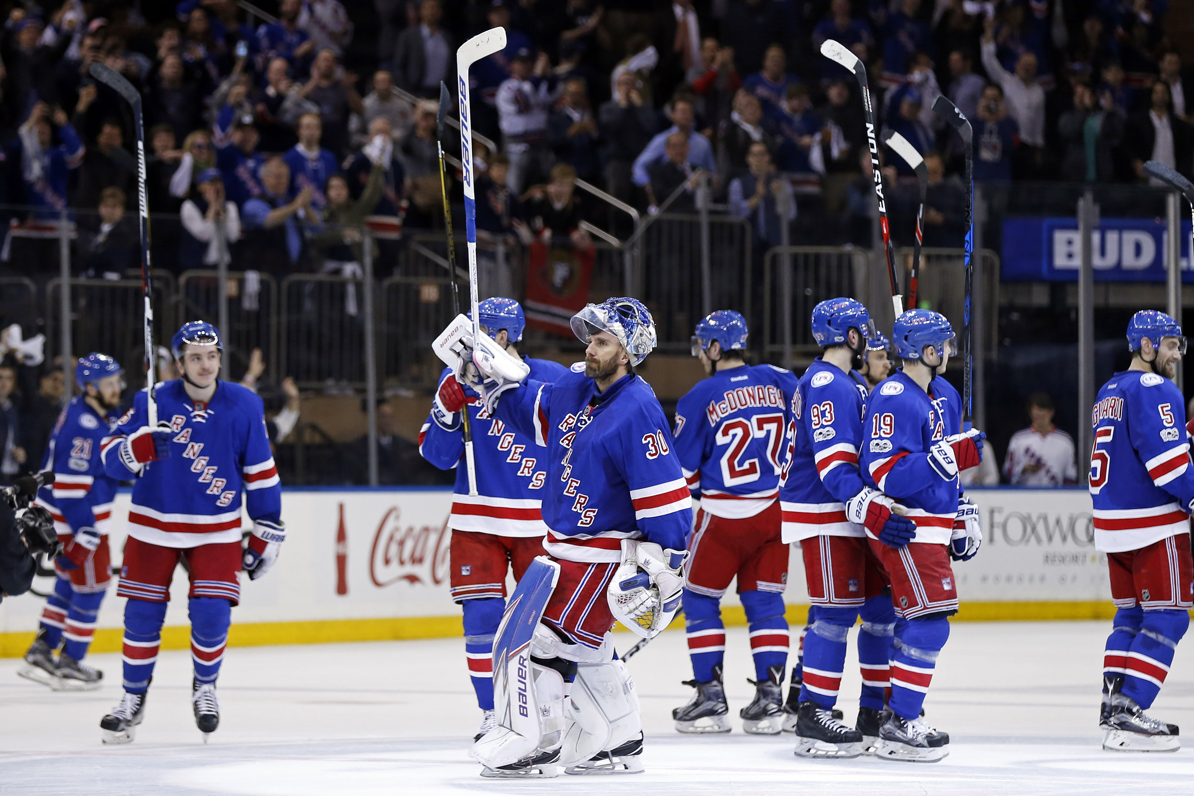 New York Rangers heading into new management era