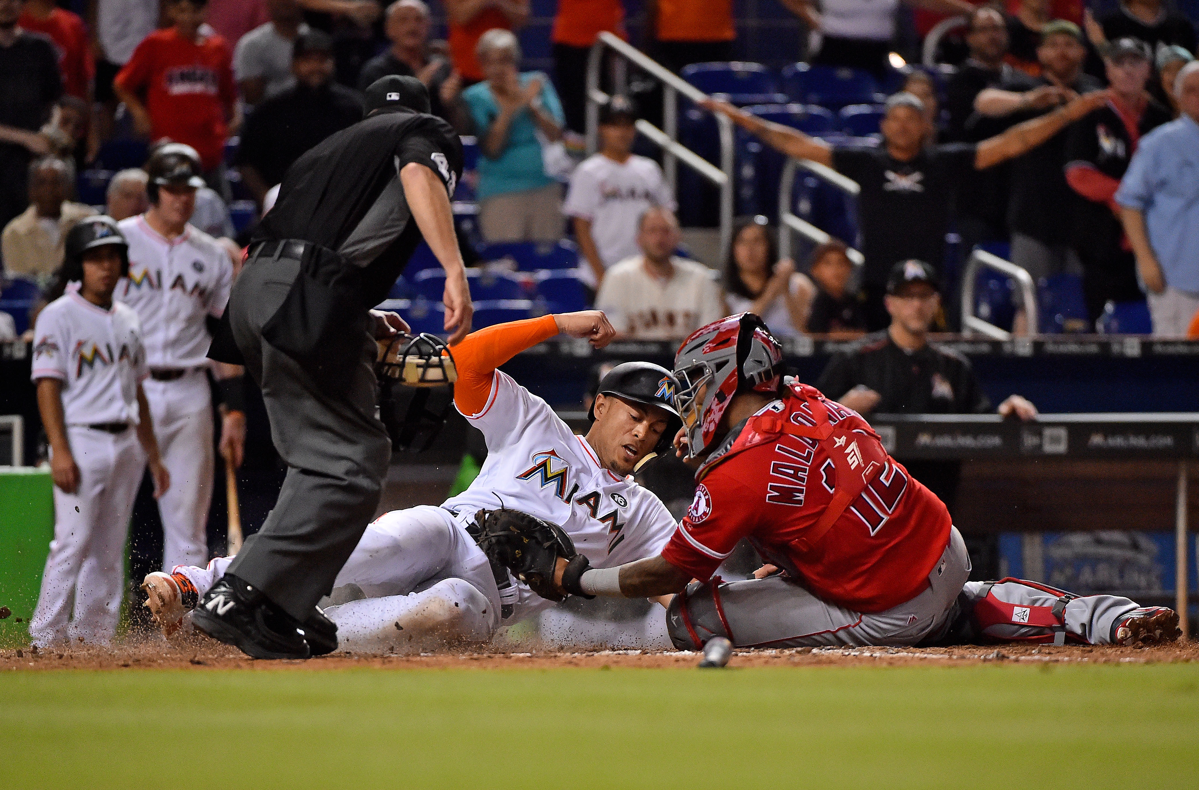 Los Angeles Angels catcher Martin Maldonado report card