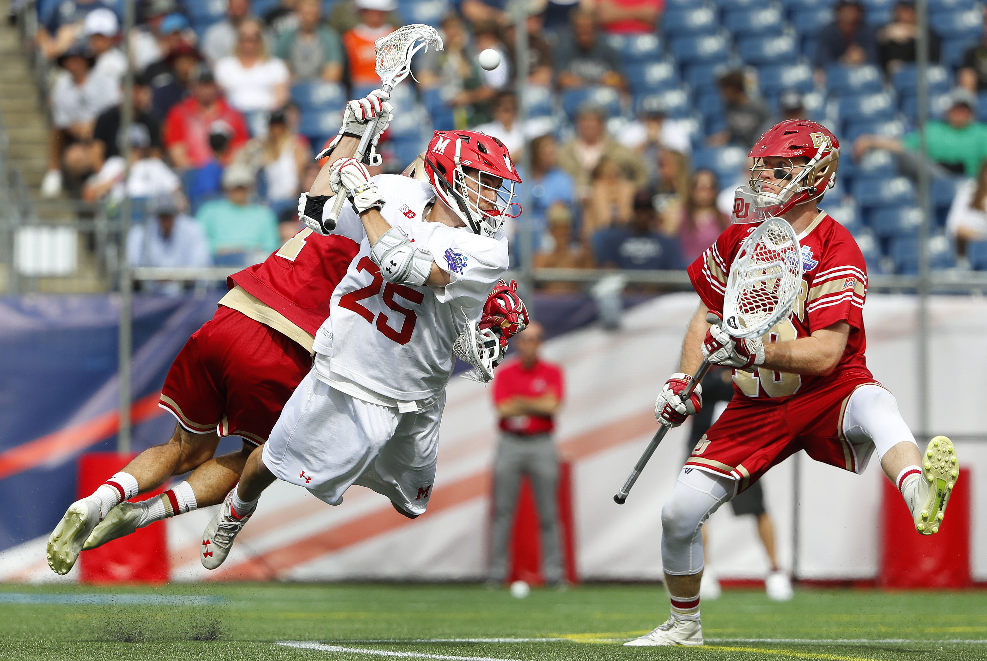 Maryland Lacrosse Terps Sneak Past Denver